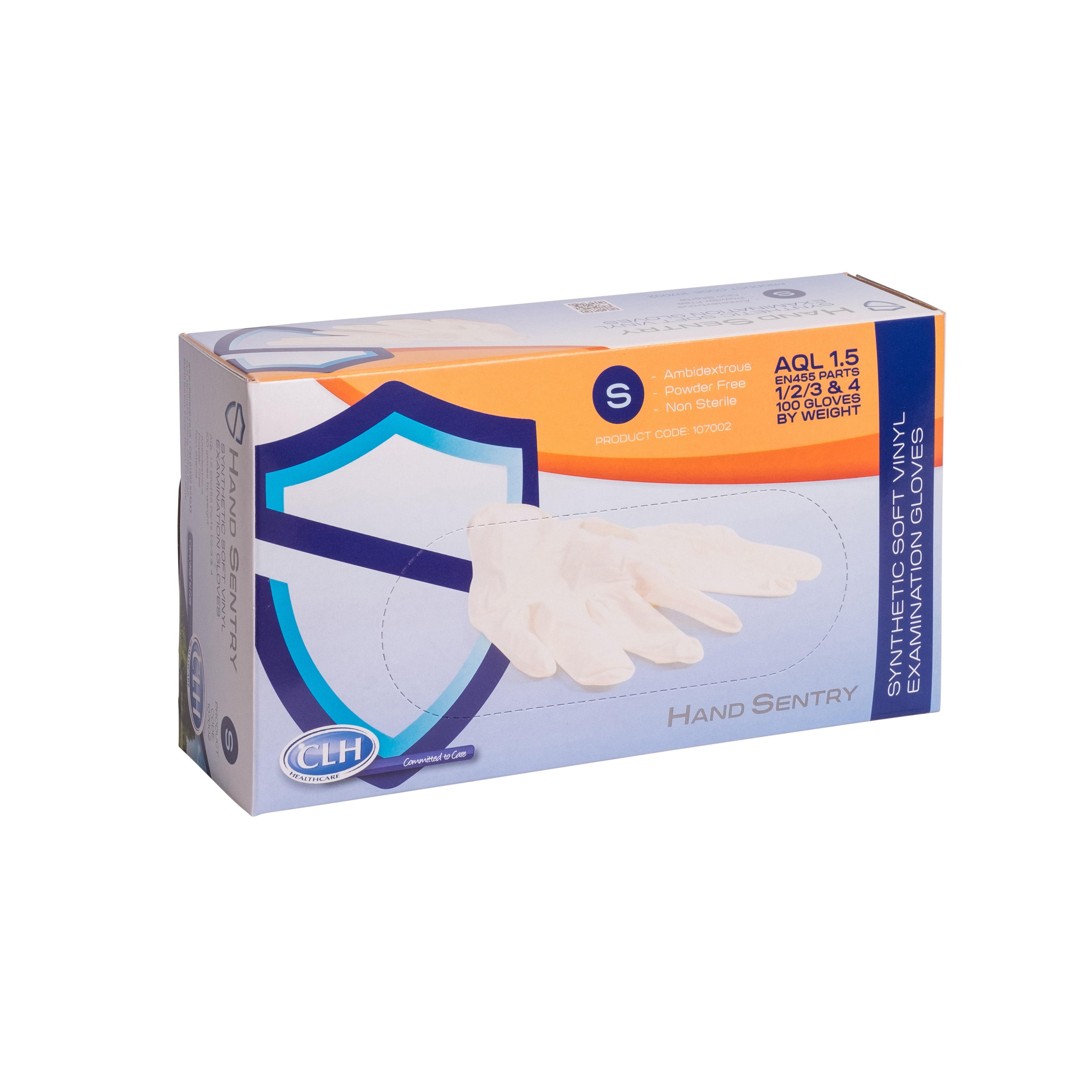 Hand Sentry Synthetic Soft Vinyl Powder Free Gloves CLH Healthcare