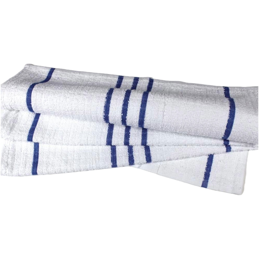 White Cotton Terry Tea Towels | CLH Healthcare