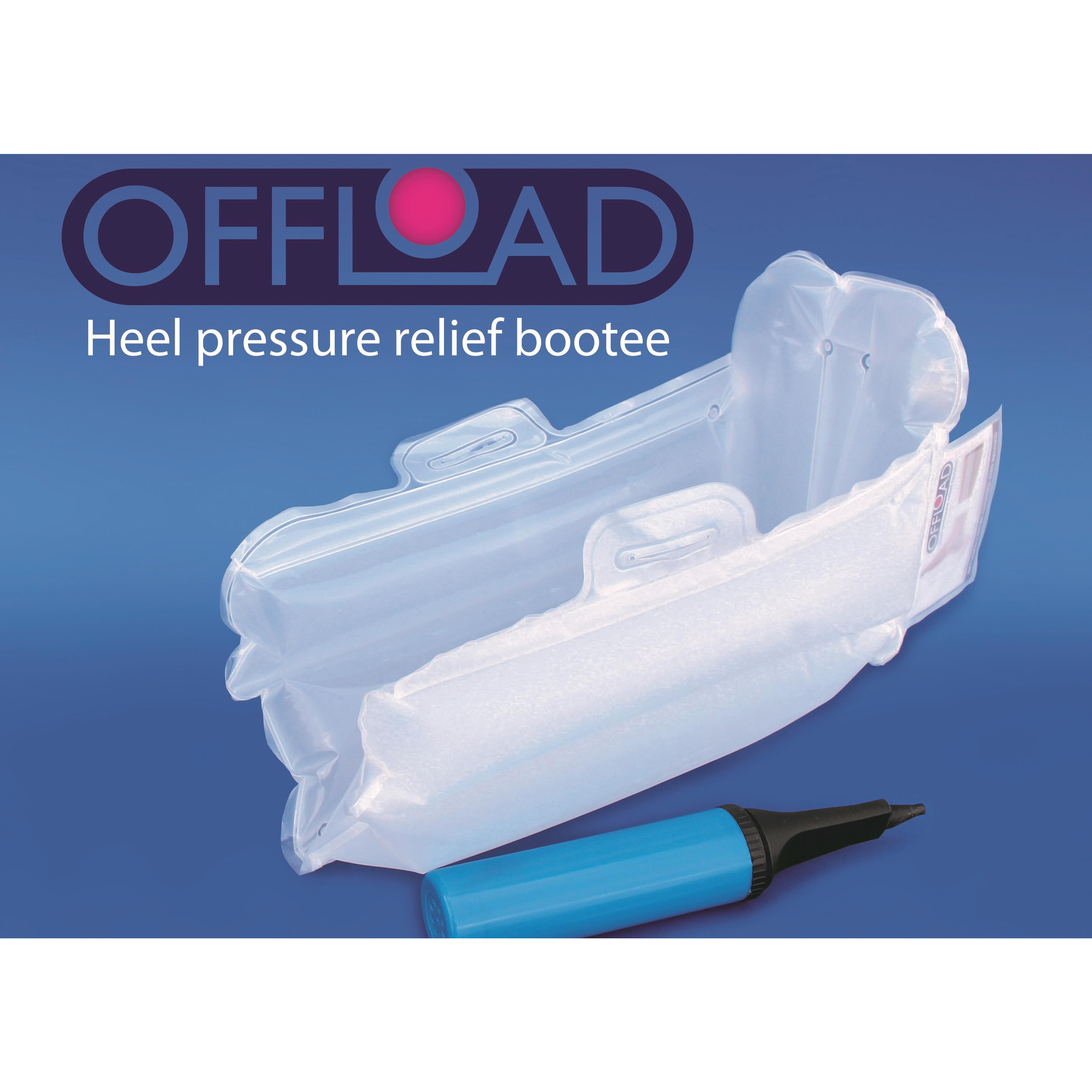 OFFLOAD Heel Pressure Relief Boots with Pump & Straps CLH Healthcare
