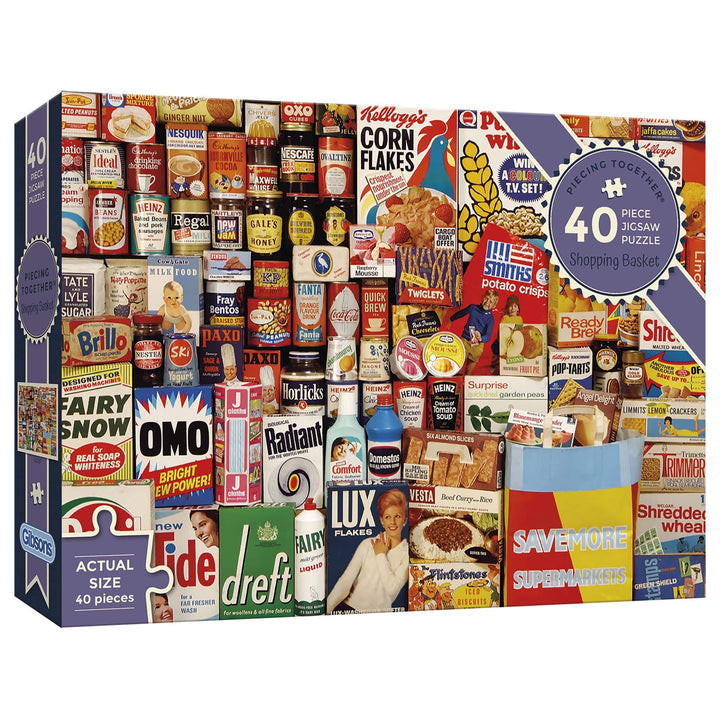 40 Piece Jigsaw Puzzle Shopping Basket CLH Healthcare