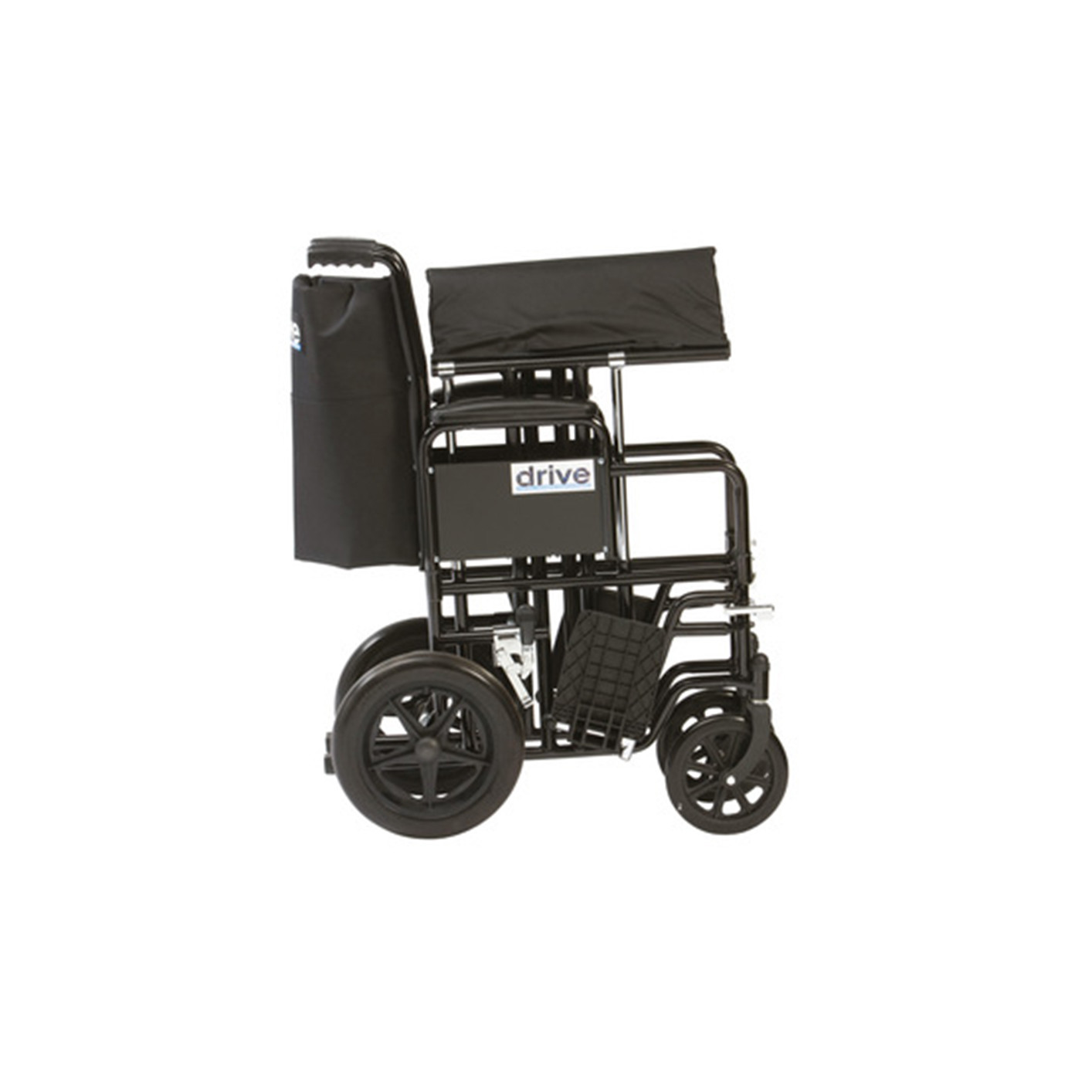 Bariatric Steel Transit Wheelchair, 22" Seat CLH Healthcare