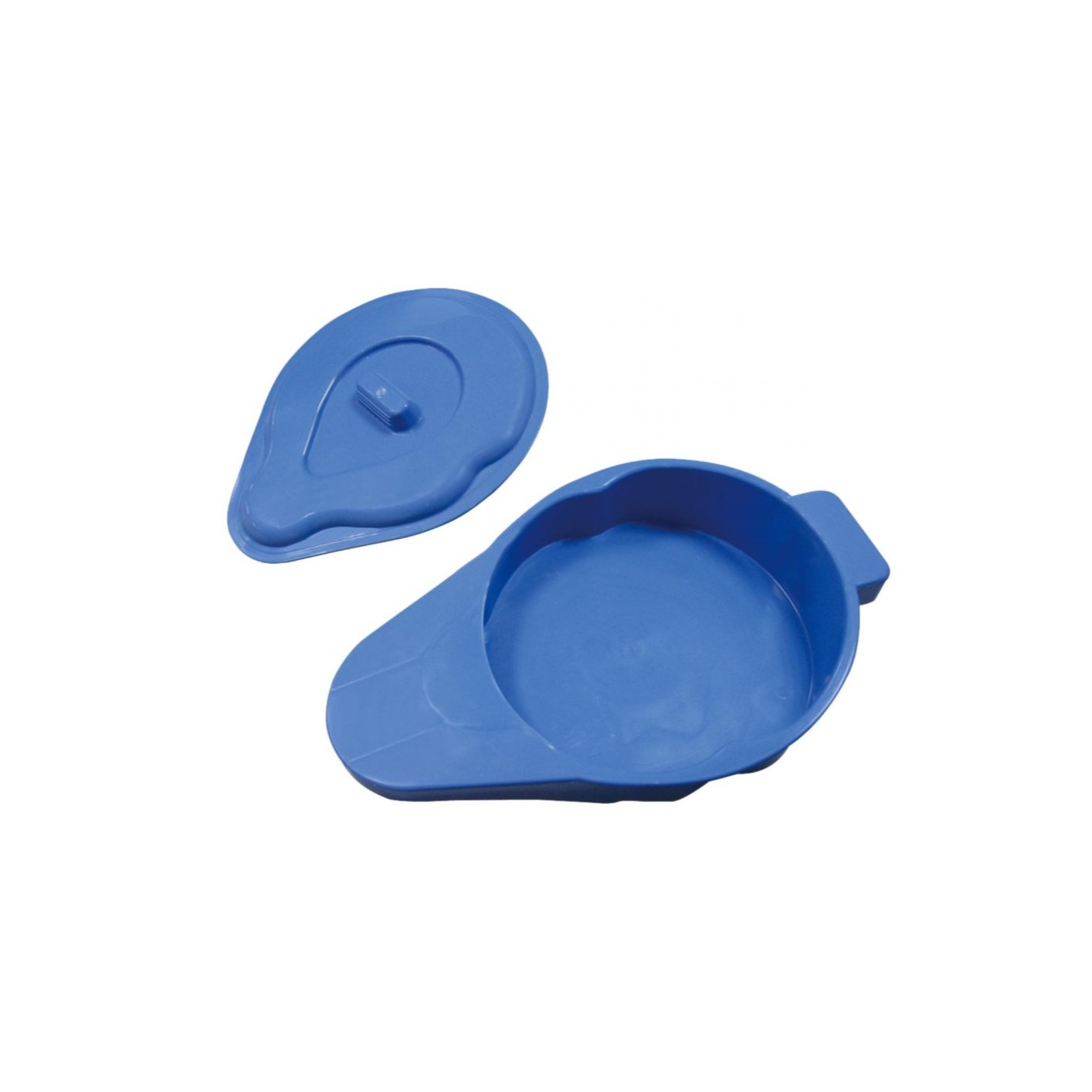 Economy Slipper Bed Pan with Lid CLH Healthcare
