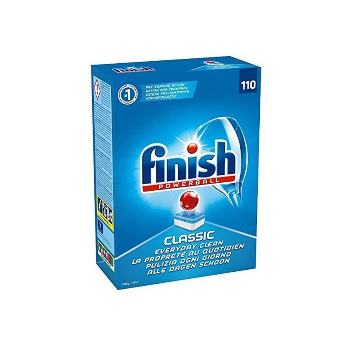 Finish Powerball Classic Dishwasher Tablets | CLH Healthcare