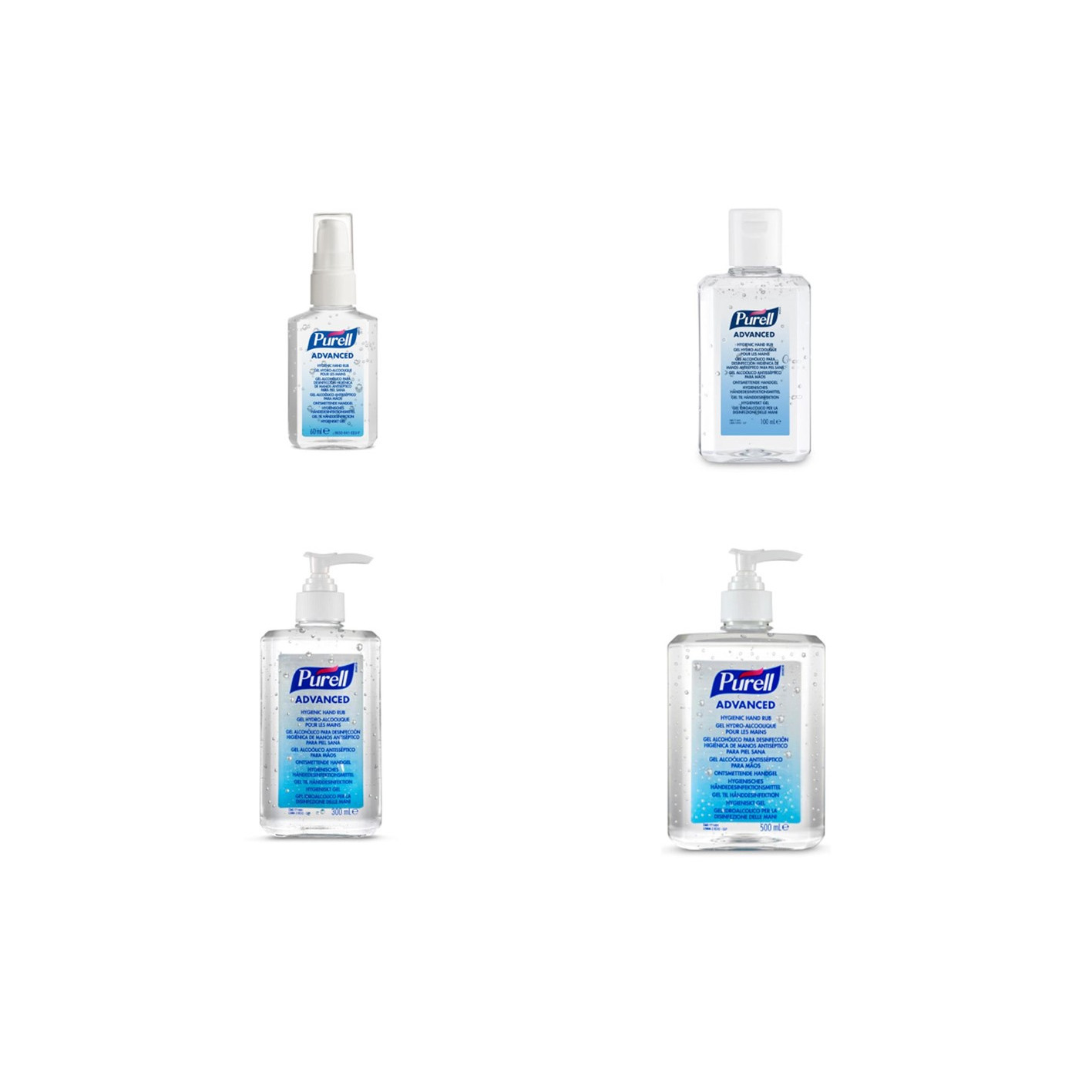 GoJo Purell Hand Sanitiser Rub CLH Healthcare