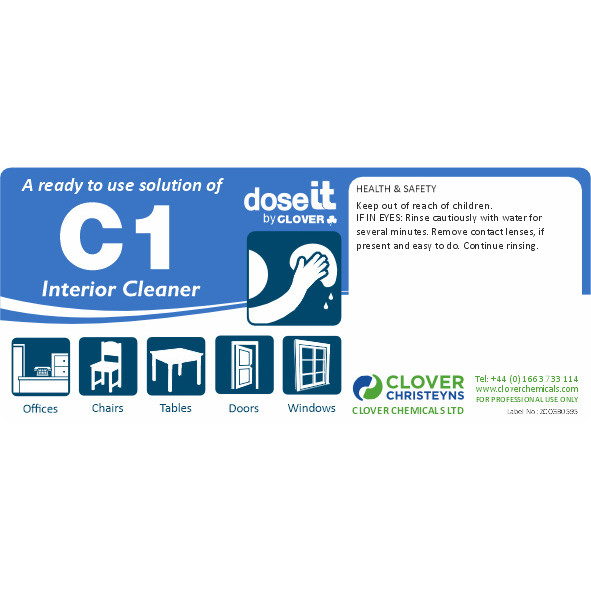 Labels For doseit 'A ready to use solution of' by Clover Range | CLH ...