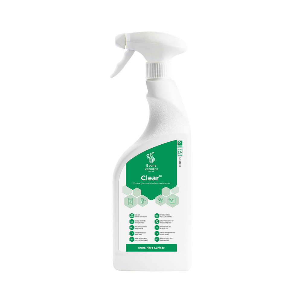 EVANS Clear™ Window & Glass Cleaner CLH Healthcare