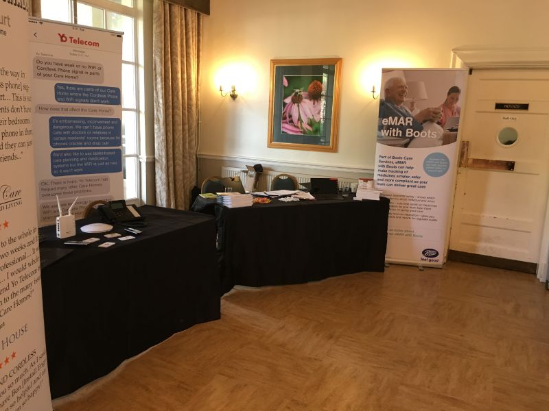 Caring UK Stands: Boots & Yo Telecom